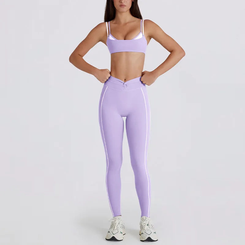 Double Bra & Legging or Short Set
