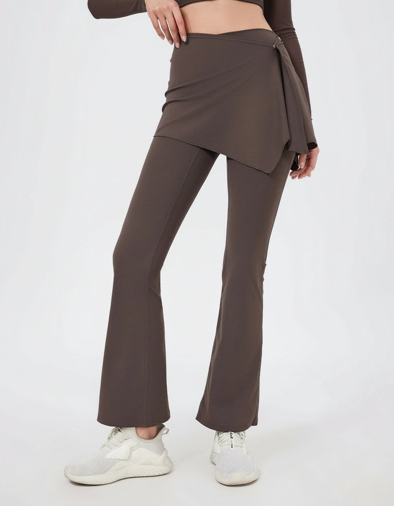 New Arrivals 2 Piece Removable Skirt&Flare Leggings