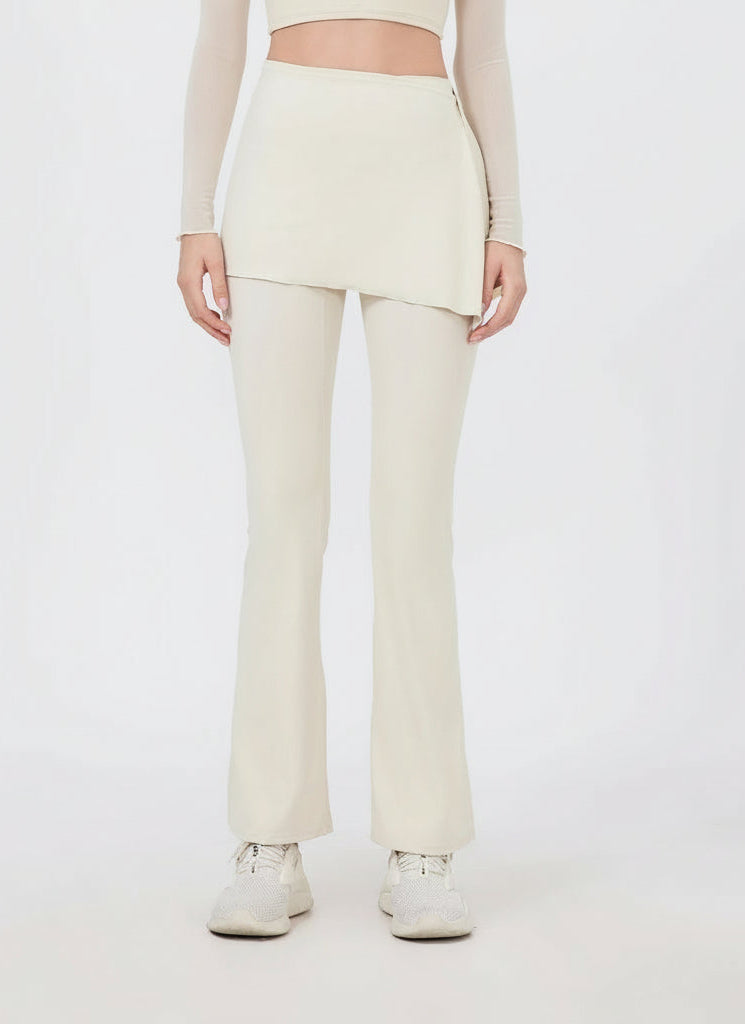 New Arrivals 2 Piece Removable Skirt&Flare Leggings