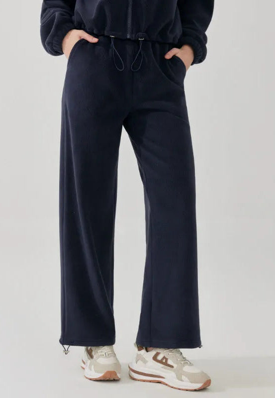 Zip-Up Polar Fleece Coat or  Pants Thicken Winter Outwear for Workout Yoga