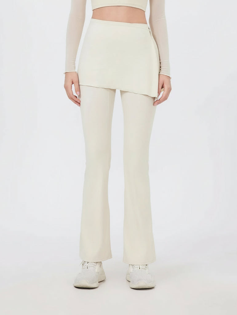 New Arrivals 2 Piece Removable Skirt&Flare Leggings