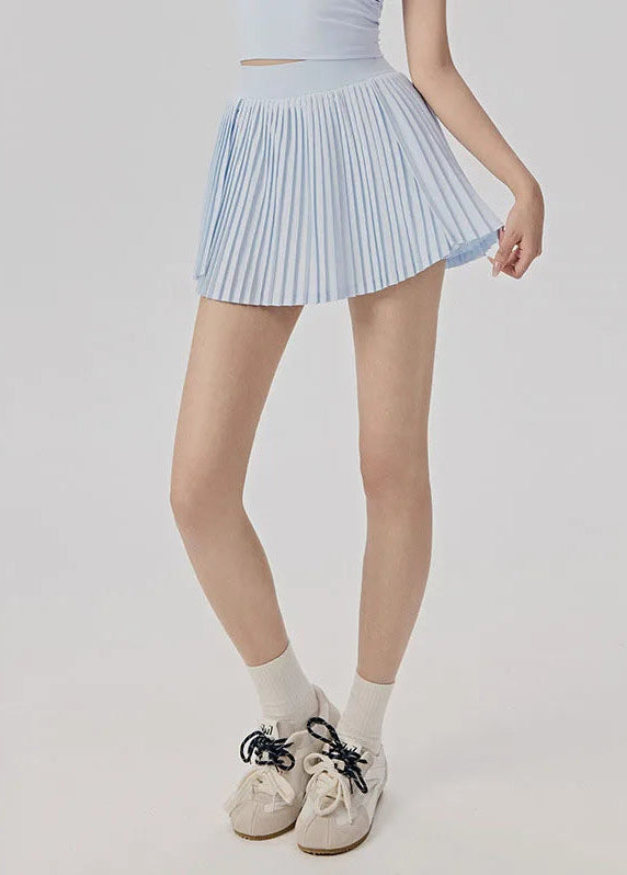 Padded Tennis Skirt and Hollow Back Crop Tops  Set