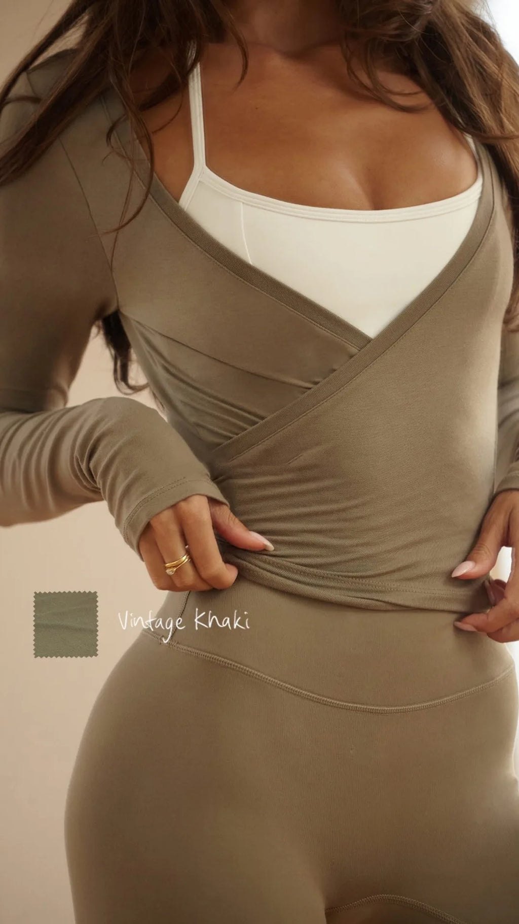 Soft Ballet Wrap Tie  Breathable  Quick Dry Top