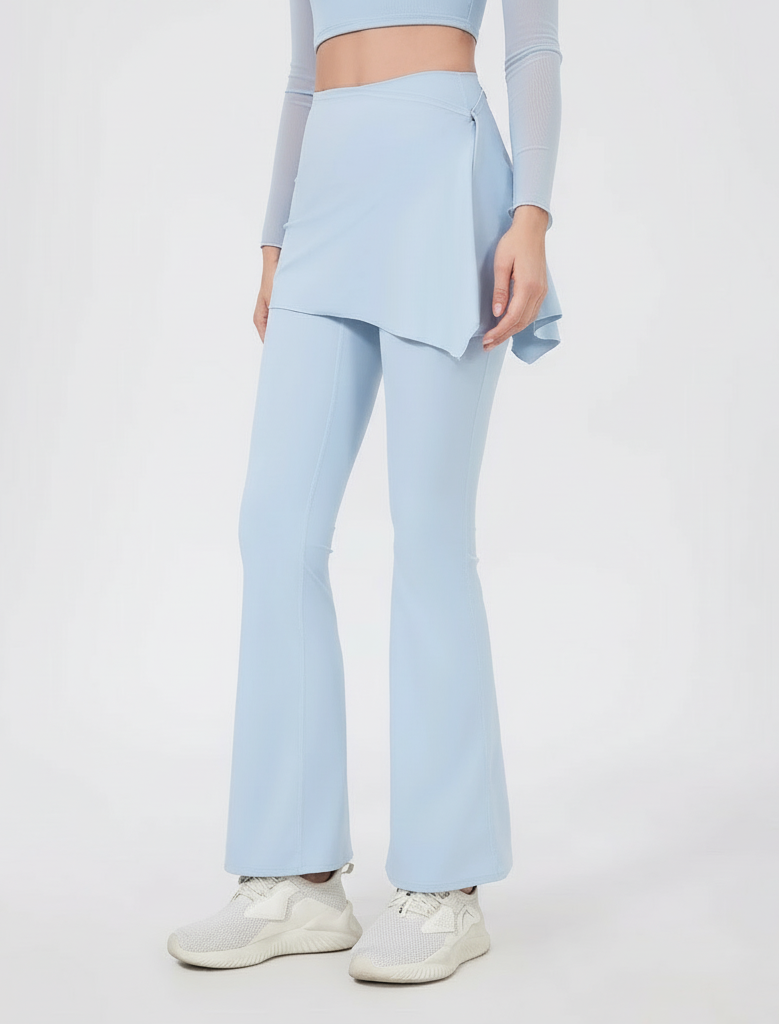 New Arrivals 2 Piece Removable Skirt&Flare Leggings