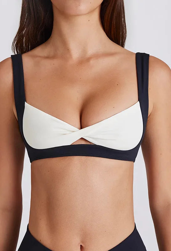 Pleated Skirt Built in Shorts or Twisted Bra