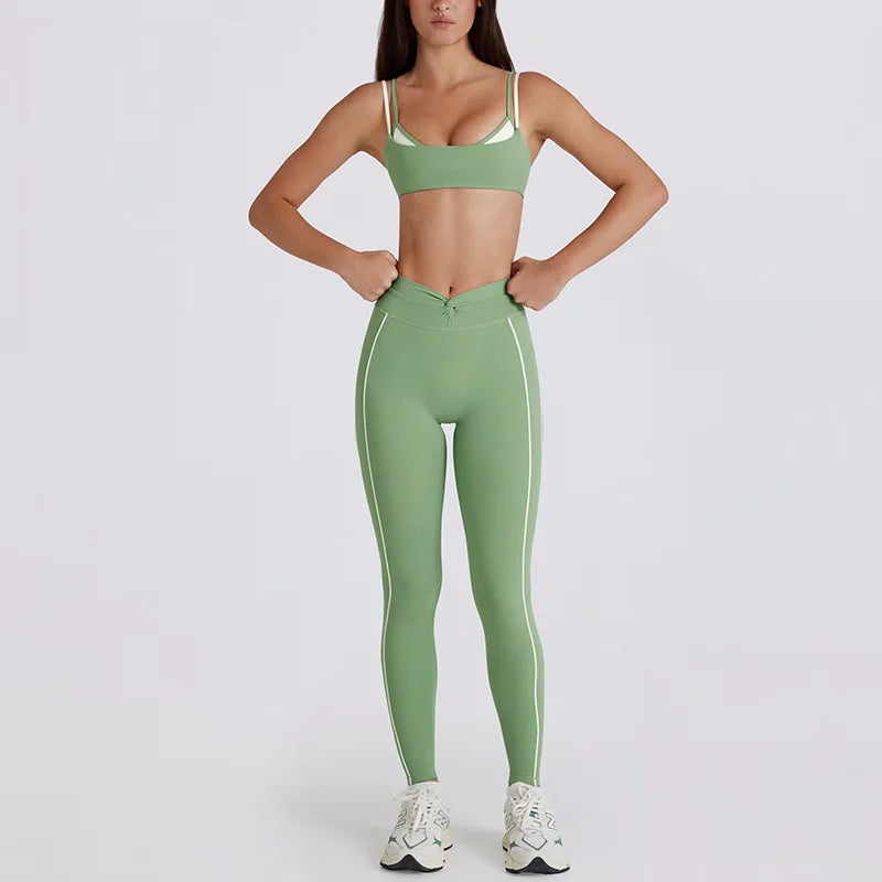 Double Bra & Legging or Short Set